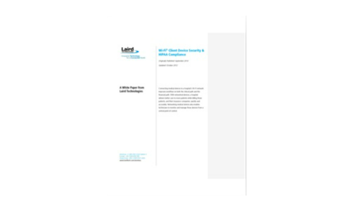 Wi-Fi©クライアントデバイスセキュリティとHIPAAコンプライアンス